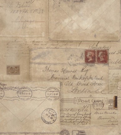 MINDTHEGAP Vintage Letters design tapéta - Paisley Home