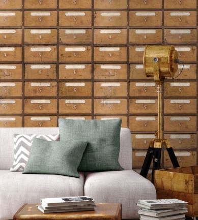 MINDTHEGAP Vintage Pharmacy design tapéta - Paisley Home