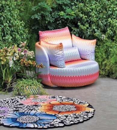 Paisley Home - Missoni Home luxus függöny és kárpit anyagok teljes választéka