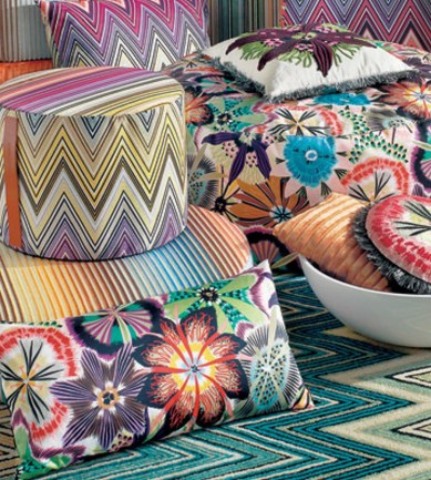 Paisley Home - Missoni Home luxus függöny és kárpit anyagok teljes választéka