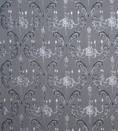 MYB Textiles Chandelier Black-Silver textil - Paisley Home