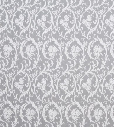 MYB Textiles Rosebud Scroll Ivory textil - Paisley Home