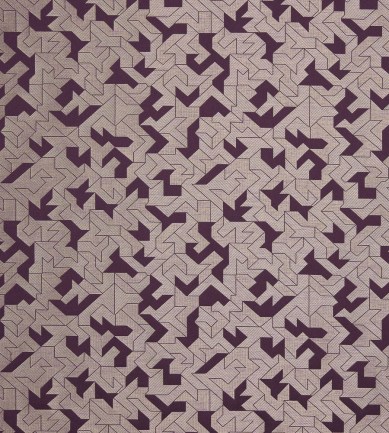 Nobilis Origami Aubergine textil