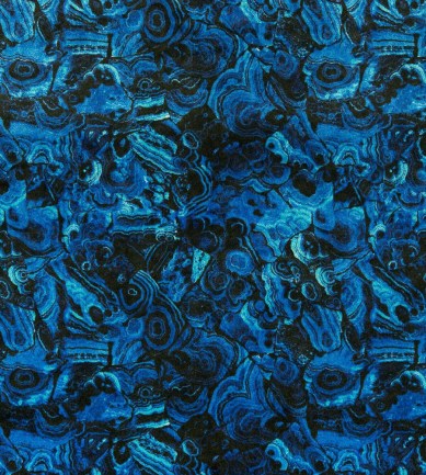 Nobilis Velours Agate Bleu Klein textil