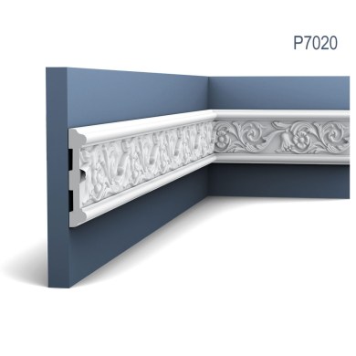 Orac Decor P7020 prémium minőségű oldalfali díszléc