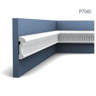 Orac Decor P7040 prémium minőségű oldalfali díszléc