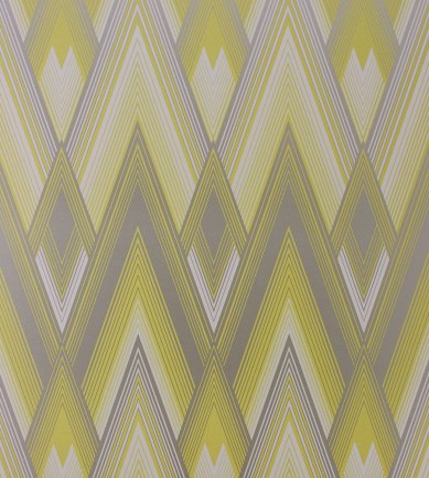 Osborne and Little Astoria Silver/Yellow tapéta - Paisley Home