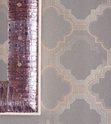 Osborne and Little Quatrefoil Cacao/Gilver tapéta - Paisley Home