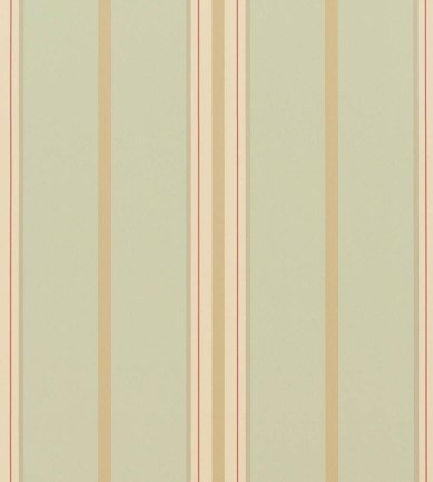Ralph Lauren Marden Stripe Linen-Sage tapéta - Paisley Home
