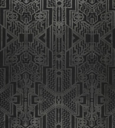 Ralph Lauren Brandt Geometric Charcoal tapéta