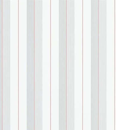Ralph Lauren Aiden Stripe Granite / Red tapéta