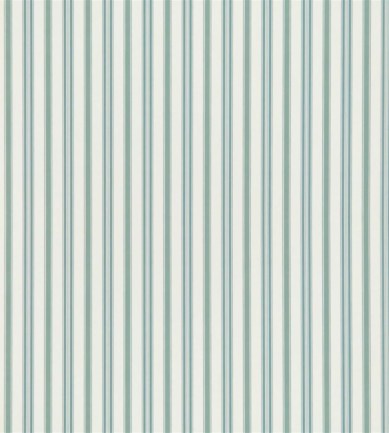 Ralph Lauren Basil Stripe Teal Blue tapéta