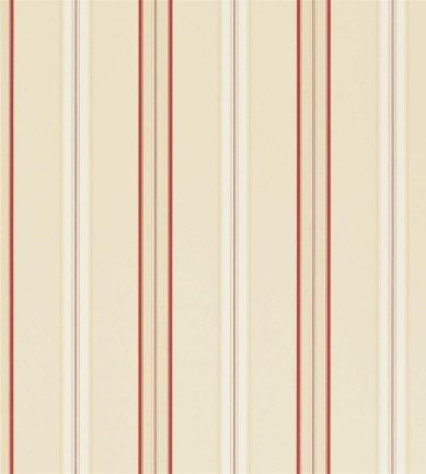 Ralph Lauren Dunston Stripe Vermilion tapéta