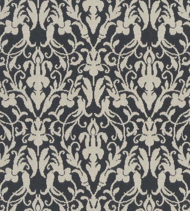 Ralph Lauren Speakeasy Damask Black tapéta - Paisley Home