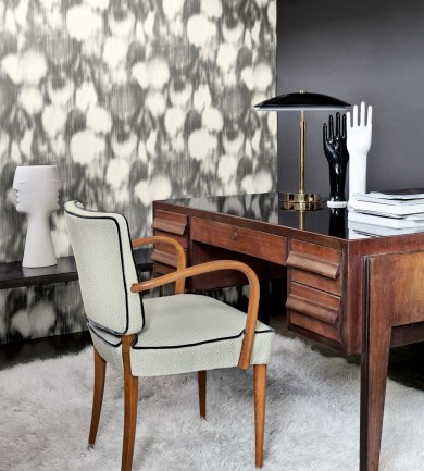 Rubelli Mirabilis Wall 23028 Antracite exkluzív tapéta - Paisley Home