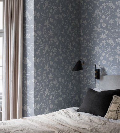 Sandberg Johanna Light Blue tapéta - Paisley Home