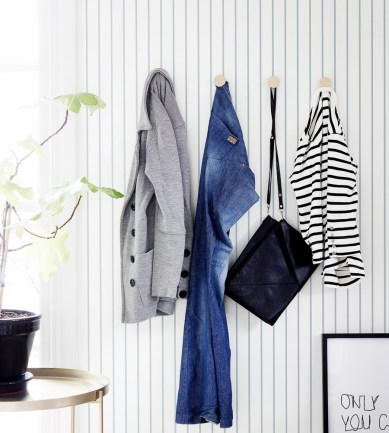 Sandberg Emilia Light Blue tapéta - Paisley Home