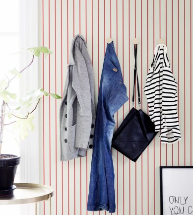 Sandberg Emilia Red tapéta - Paisley Home