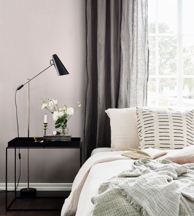 Sandberg Fabian Light Pink tapéta - Paisley Home