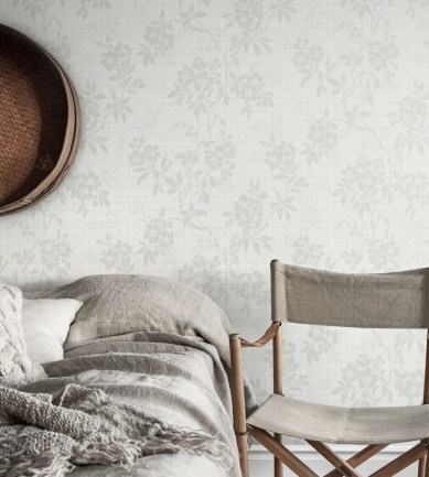 Sandberg Vera Light grey tapéta - Paisley Home