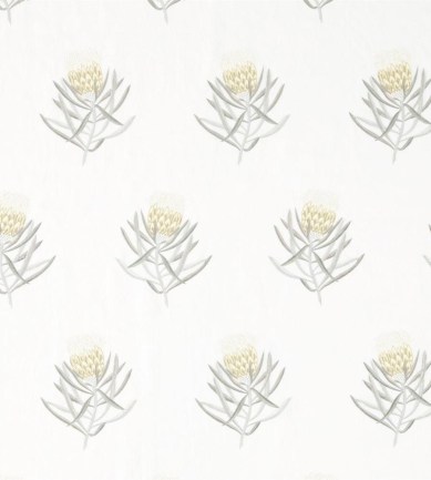 Sanderson Protea Flower Daffodil/Natural textil - Paisley Home