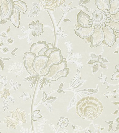 Sanderson Shalimar Ivory / Stone tapéta - Paisley Home