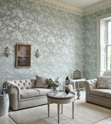 Sanderson Chiswick Grove Gold tapéta - Paisley Home