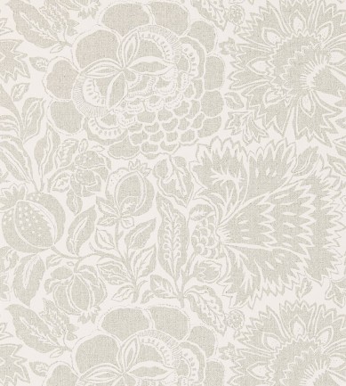 Sanderson Poppy Damask Silver/Chalk tapéta - Paisley Home