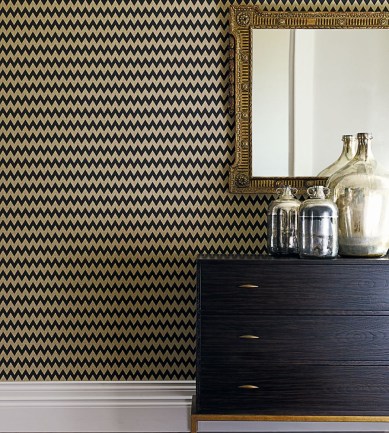 Sanderson Zagora Charcoal/Canvas tapéta - Paisley Home