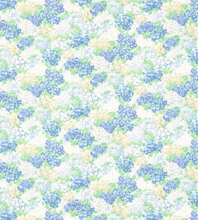 Sanderson Cottage Garden Sky/Periwinkle textil - Paisley Home