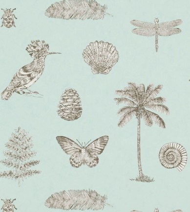 Sanderson Cocos Sky/Taupe tapéta - Paisley Home