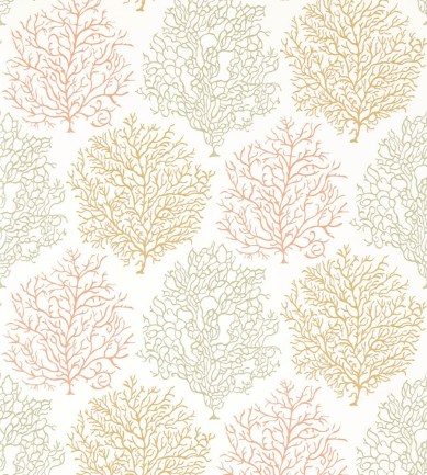 Sanderson Coral Reef Amber/Russet tapéta - Paisley Home