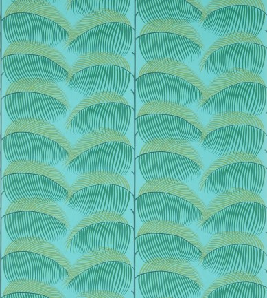 Sanderson Manila Turquoise/Green tapéta - Paisley Home