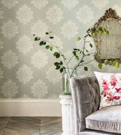 Sanderson Laurie Dove tapéta - Paisley Home