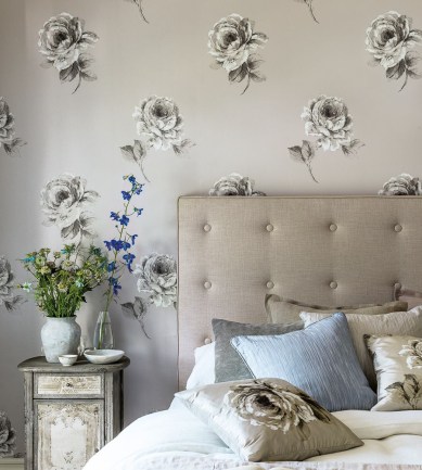 Sanderson Rosa Mint tapéta - Paisley Home