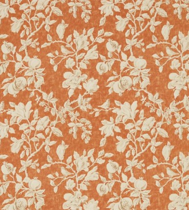 Sanderson Magnolia & Pomegranate Russet/Wheat textil - Paisley Home
