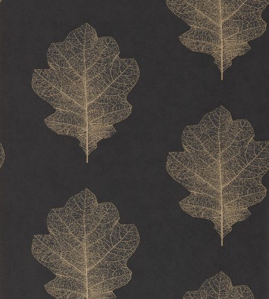 Sanderson Oak Filigree Charcoal/Bronze tapéta - Paisley Home