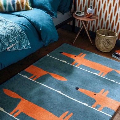 Scion Mr Fox Denim 25318 szőnyeg I Paisley Home - Scion design szőnyegek teljes választéka