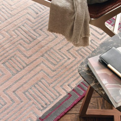Ted Baker Kinmo Pink 56802 szőnyeg I Paisley Home - Ted Baker design szőnyegek teljes választéka