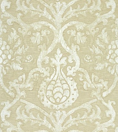 Thibaut Pravata Damask Beige tapéta - Paisley Home