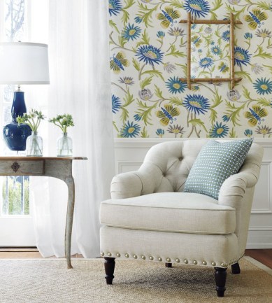 Thibaut Lizette Neutral tapéta - Paisley Home