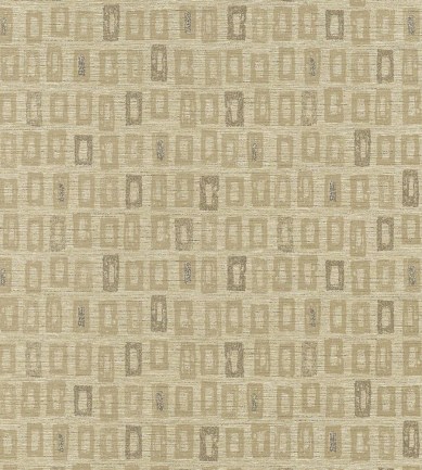 Thibaut Katsu Metallic on Khaki tapéta - Paisley Home