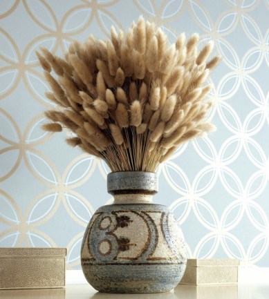 Thibaut Kirkos Metallic Gold tapéta - Paisley Home