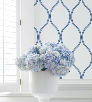 Thibaut Camber Blue tapéta - Paisley Home