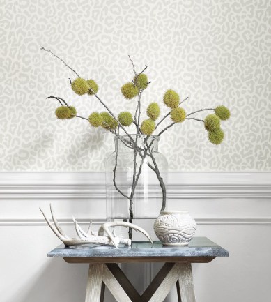 Thibaut Javan Silver tapéta - Paisley Home