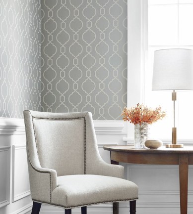 Thibaut Nisido Bead White tapéta - Paisley Home