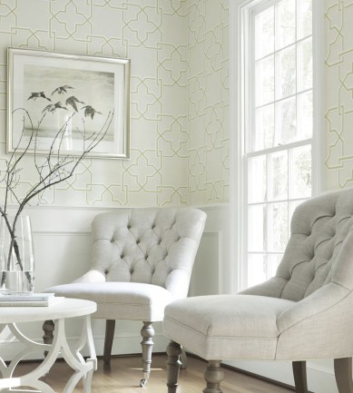 Thibaut Pierson Grey tapéta - Paisley Home