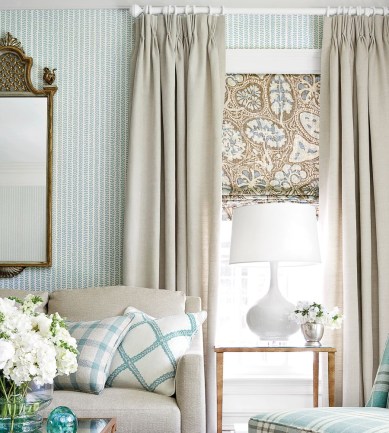 Thibaut Narragansett Aqua tapéta - Paisley Home