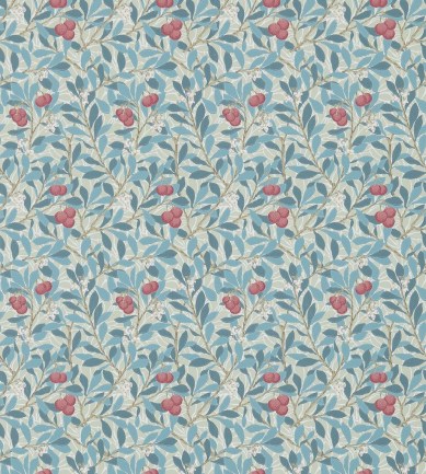 William Morris Arbutus Woad/Russet tapéta - Paisley Home