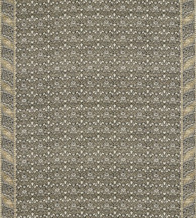 William Morris Morris Bellflowers Charcoal-Olive textil - Paisley Home
